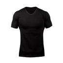camiseta masculina lisa gola V