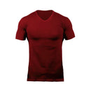 camiseta masculina lisa gola V