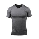 camiseta masculina lisa gola V